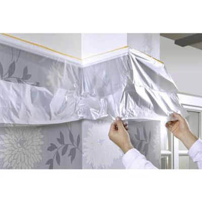 tesa Easy Cover 4402 Film de masquage orange 17 m x 2,60 m