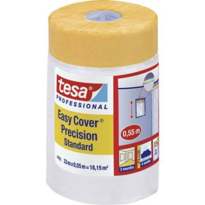tesa Easy Cover 4402 Precision film de masquage orange 33 m x 55 cm ...