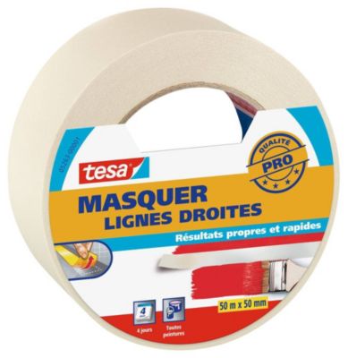 tesa masquer lignes droites 50x50