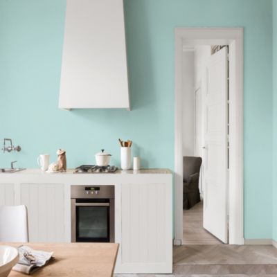 Testeur de peinture Color Resist cuisine Dulux Valentine mat bleu aqua 30ml