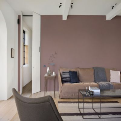 Testeur de peinture Color Resist murs et boiseries Dulux Valentine mat brun cachemire 30ml