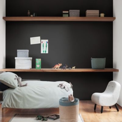 Testeur de peinture Color Resist murs et boiseries Dulux Valentine mat noir profond 30ml