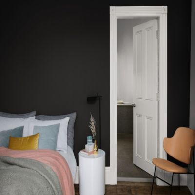 Testeur de peinture Color Resist murs et boiseries Dulux Valentine mat noir profond 30ml