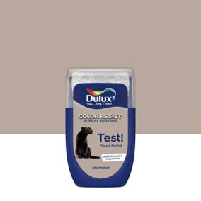 Testeur de peinture Color Resist murs et boiseries Dulux Valentine mat taupe parfait 30ml