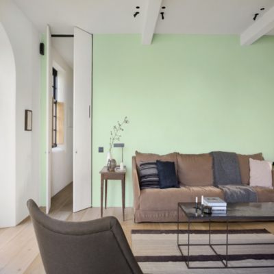 Testeur de peinture Color Resist murs et boiseries Dulux Valentine mat vert saule 30ml