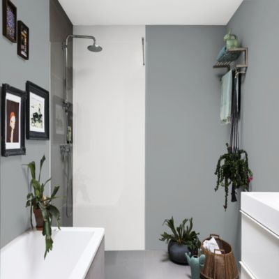 Testeur de peinture Color Resist salle de bains Dulux Valentine satin gris parfait 30ml