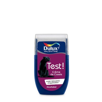 Testeur de peinture Crème De Couleur Dulux Valentine Crème de Cassis 30 ml