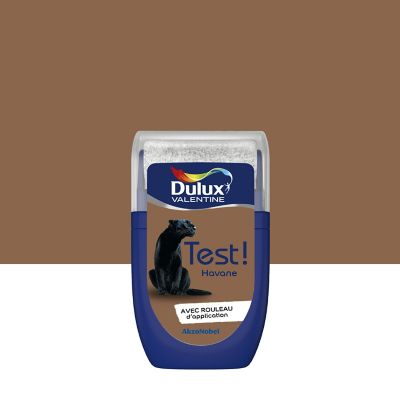 Testeur de peinture Crème de Couleur Dulux Valentine havane 30ml