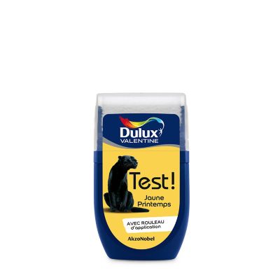 Testeur de peinture Crème De Couleur Dulux Valentine Jaune Printemps 30 ml
