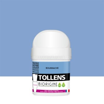 Testeur de peinture murs et plafonds Biorigine Tollens velours bourrache 50ml