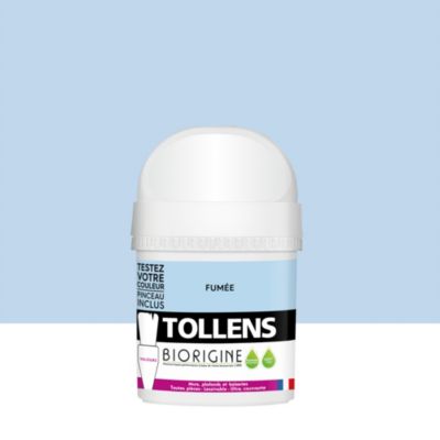 Testeur de peinture murs et plafonds Biorigine Tollens velours fumée 50ml