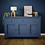 Testeur de peinture pour meubles bois, mélaminé et métal GoodHome mat bleu Antibes 80ml