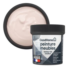 Testeur de peinture pour meubles bois, mélaminé et métal GoodHome mat rose Ikoma 80ml