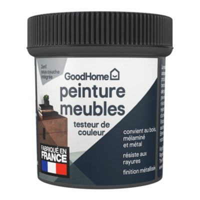 Testeur de peinture pour meubles bois, mélaminé et métal GoodHome satin Cuivre Santa Monica 80ml