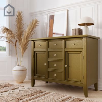 Testeur de peinture pour meubles bois, mélaminé et métal GoodHome satin or Coachella 80ml