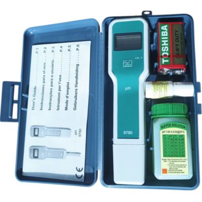 Testeur électronique de pH pour piscine avec écran digital