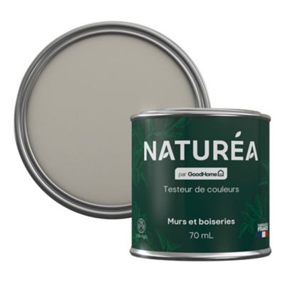 Testeur peinture beige écorce de bouleau velours GoodHome Naturéa 70 ml