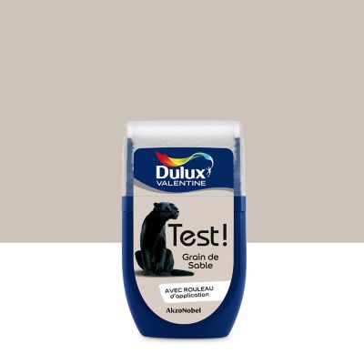 Testeur peinture beige grain de sable Dulux Valentine Crème de couleur 30 ml