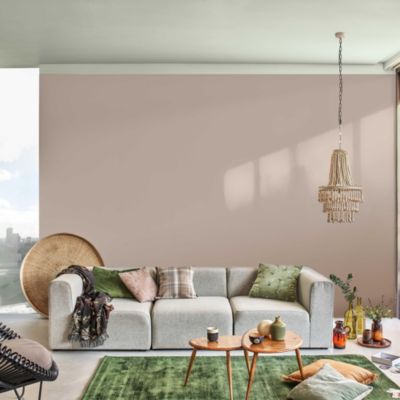Testeur peinture beige lin intense Dulux Valentine Crème de couleur 30 ml