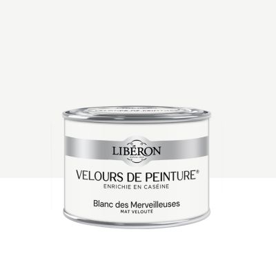 Testeur peinture blanc des merveilles Libéron Velours de peinture 125 ml