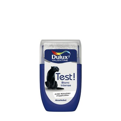 Testeur peinture blanc intense Dulux Valentine Crème de Couleur 30 ml