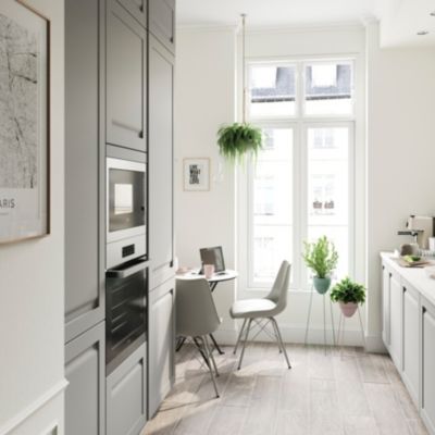 Testeur peinture blanc ottawa satin GoodHome Premium 50 ml