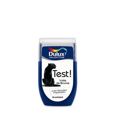 Testeur peinture blanc voile de brume Dulux Valentine Crème de couleur 30 ml