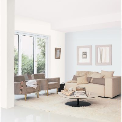 Testeur peinture blanc voile de brume Dulux Valentine Crème de couleur 30 ml
