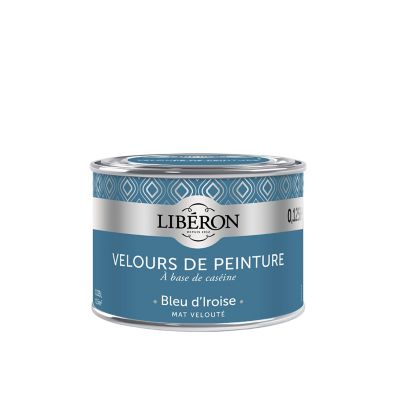 Testeur peinture bleu d'iroise Libéron Velours de peinture 125 ml