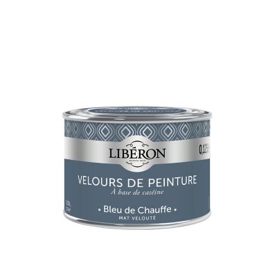 Testeur peinture bleu de chauffe Libéron Velours de peinture 125 ml