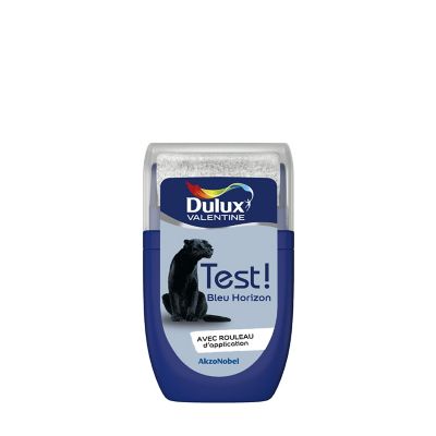 Testeur peinture bleu horizon Dulux Valentine Crème de Couleur 30 ml