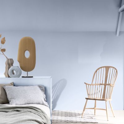 Testeur peinture bleu horizon Dulux Valentine Crème de Couleur 30 ml