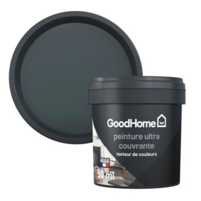 Testeur peinture couleur 2 en 1 velours GoodHome brut fonderie 50ml
