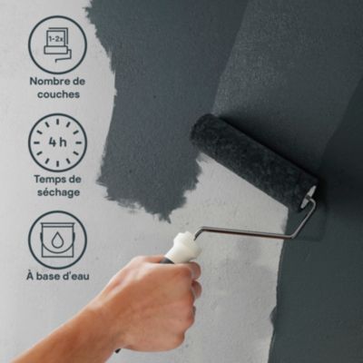 Testeur peinture couleur 2 en 1 velours GoodHome brut fonderie 50ml