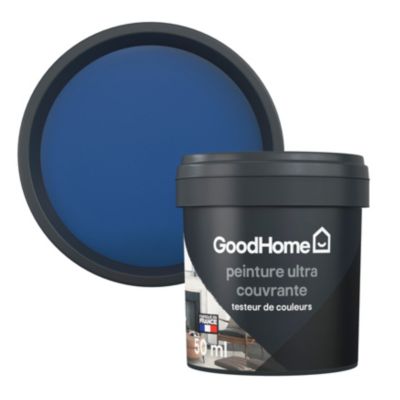 Testeur peinture couleur 2 en 1 velours GoodHome lapis lazuli 50ml