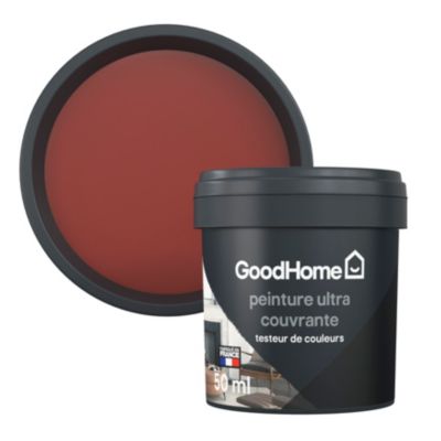 Testeur peinture couleur 2 en 1 velours GoodHome murs de briques 50ml
