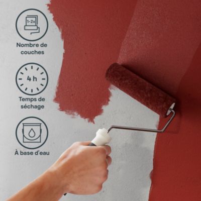 Testeur peinture couleur 2 en 1 velours GoodHome murs de briques 50ml
