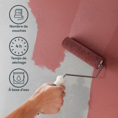 Testeur peinture couleur 2 en 1 velours GoodHome tuile terracotta 50ml