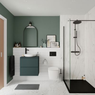 Testeur peinture cuisine et salle de bains vert ballina satin GoodHome 50 ml