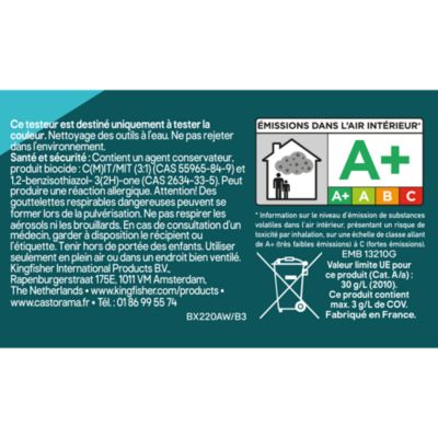 Testeur peinture cuisine et salle de bains vert ballina satin GoodHome 50 ml