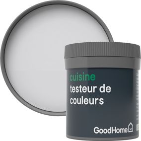 Testeur peinture cuisine GoodHome gris Whistler mat 50ml