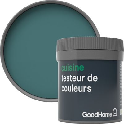 Testeur peinture cuisine GoodHome vert Milltown mat 50ml