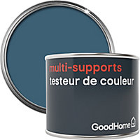 Testeur peinture de rénovation multi-supports GoodHome bleu Antibes satin 70ml