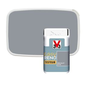 Testeur peinture de rénovation multi-supports V33 Easy Reno gris galet satin 50ml