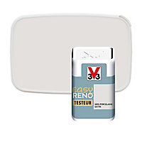 Testeur peinture de rénovation multi-supports V33 Easy Reno gris porcelaine satin 50ml