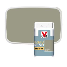 Testeur peinture de rénovation multi-supports V33 Easy Reno vert kaki satin 50ml