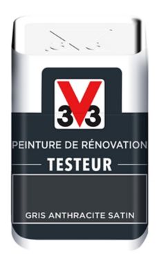 Testeur peinture de rénovation V33 anthracite satin 50ml
