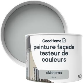 Testeur peinture façade GoodHome Classique oklahoma gris clair lisse mat 350ml