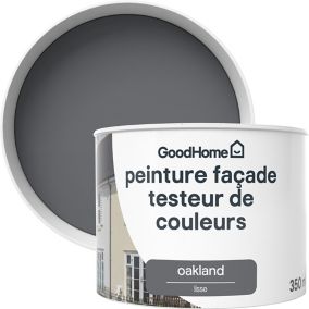 Testeur peinture façade Oakland GoodHome gris anthracite mat 350ml