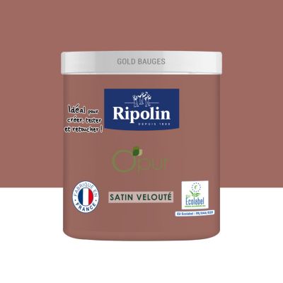 Testeur peinture gold bauges satin velouté Ripolin O'pur 75 ml